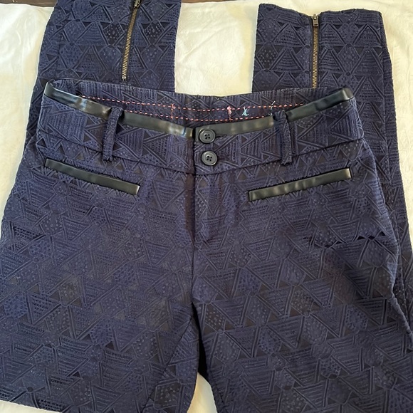 Cartonnier for Anthropologie Aztec ankle pants - Picture 1 of 7